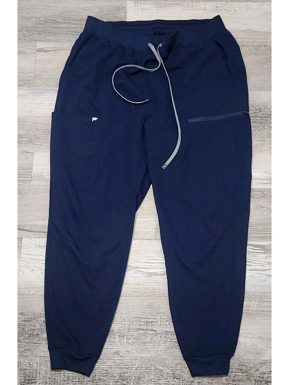 Fabletics Scrubs XXL / 1X Blue Womens Jogger Style Pants